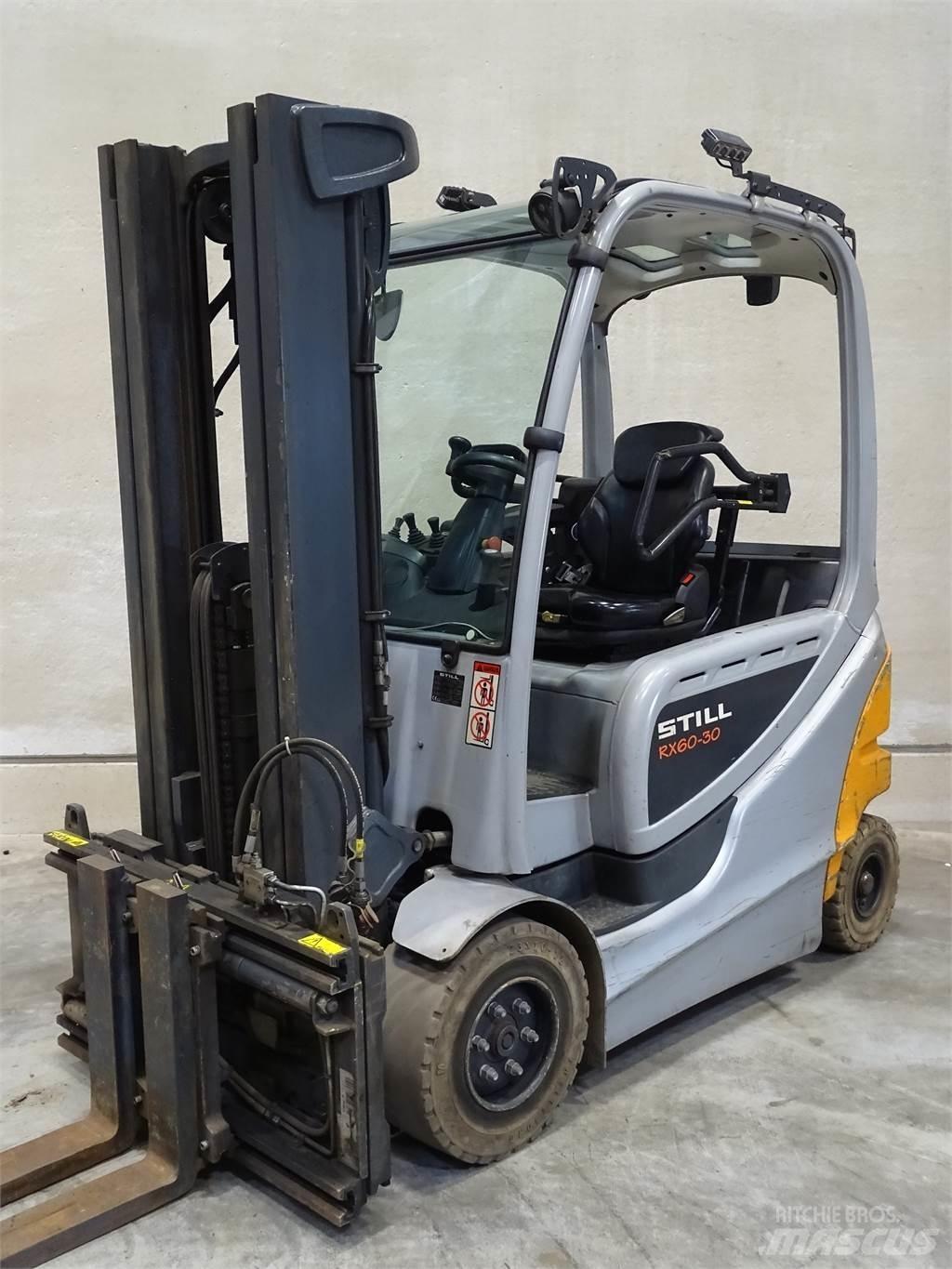 Still RX60-30 شاحنات ذات رافعات شوكية تعمل بالكهرباء