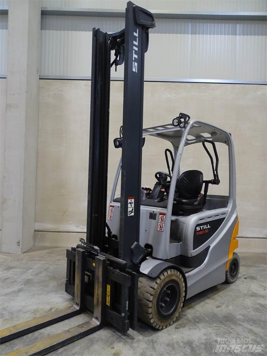 Still RX60-30 شاحنات ذات رافعات شوكية تعمل بالكهرباء