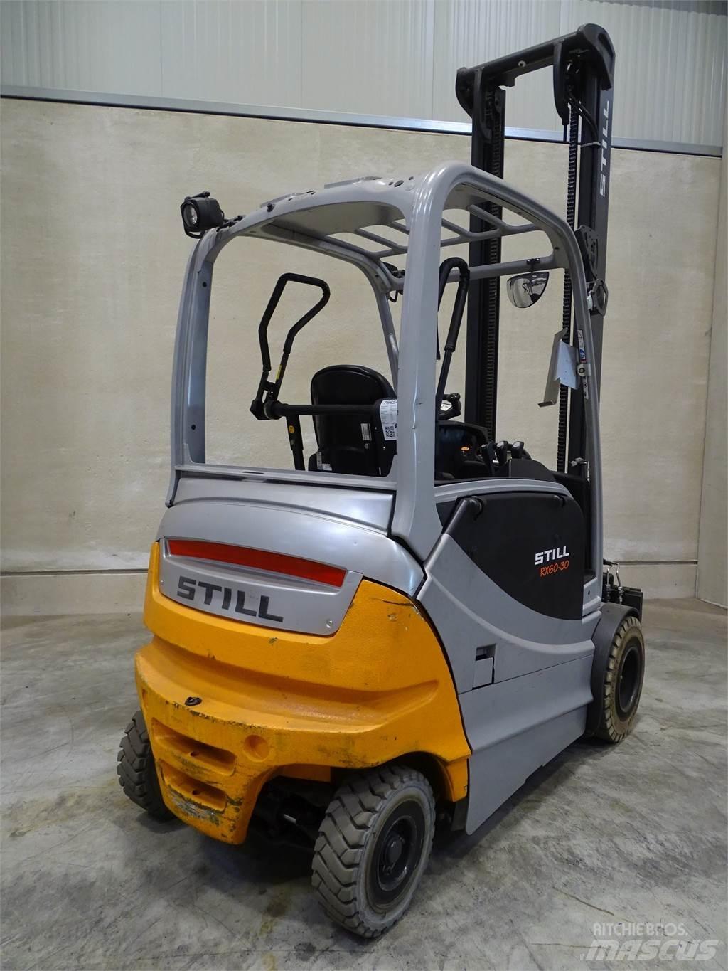 Still RX60-30 شاحنات ذات رافعات شوكية تعمل بالكهرباء