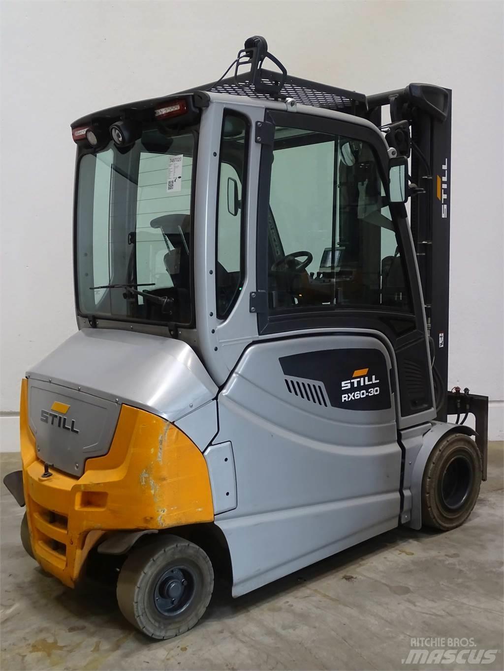 Still RX60-30L شاحنات ذات رافعات شوكية تعمل بالكهرباء