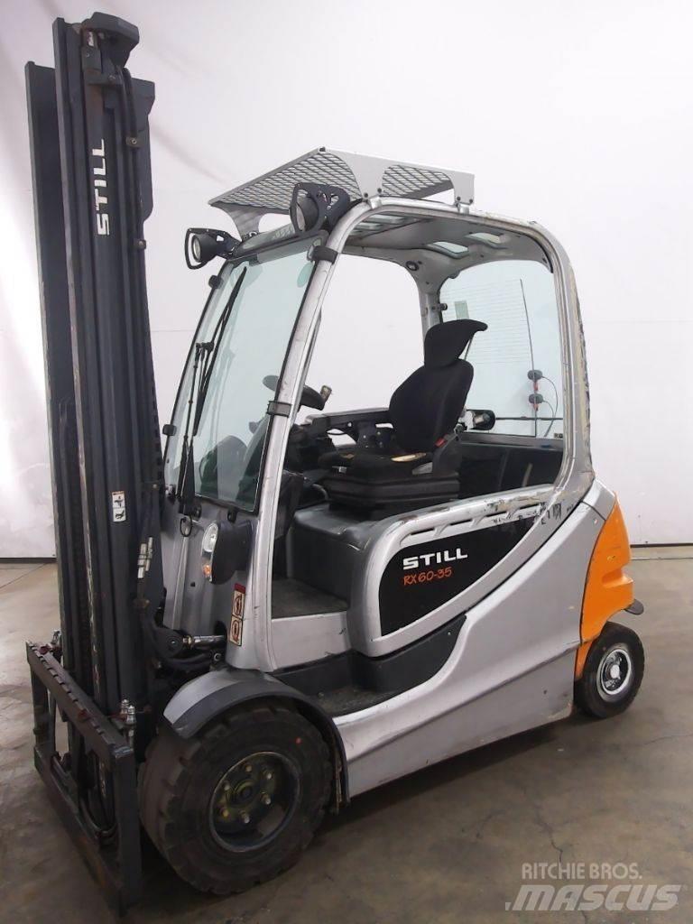 Still RX60-35 شاحنات ذات رافعات شوكية تعمل بالكهرباء