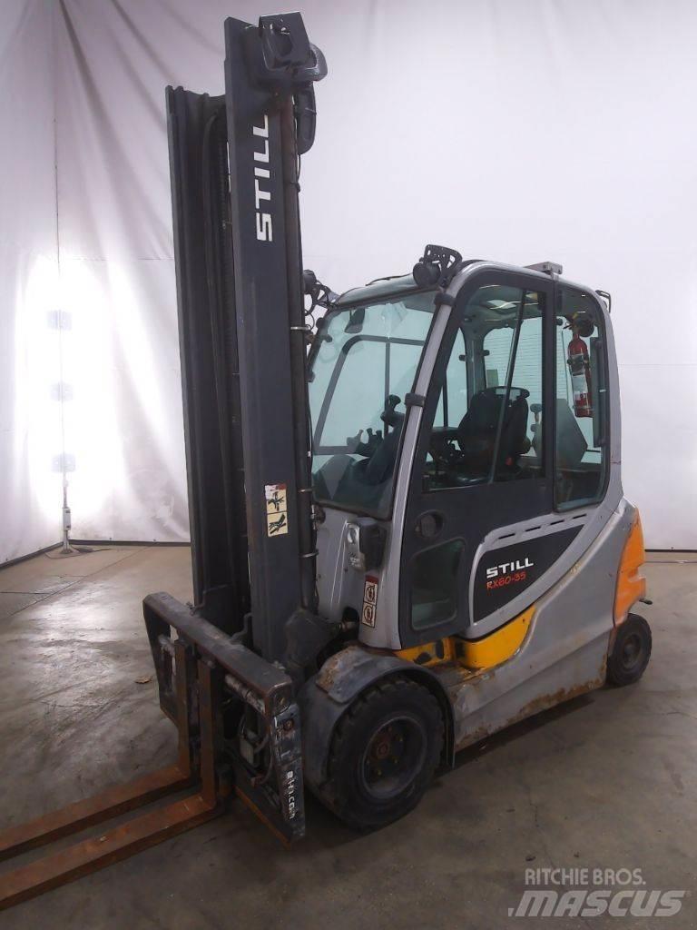 Still RX60-35 شاحنات ذات رافعات شوكية تعمل بالكهرباء