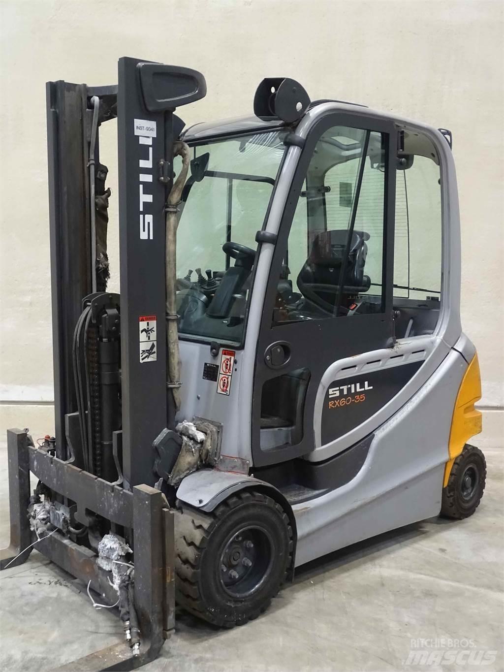 Still RX60-35 شاحنات ذات رافعات شوكية تعمل بالكهرباء