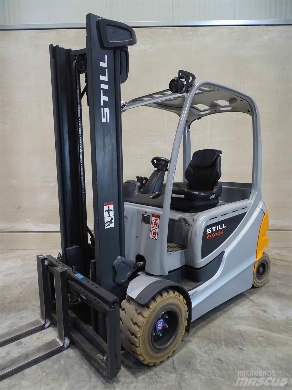 Still RX60-35 شاحنات ذات رافعات شوكية تعمل بالكهرباء