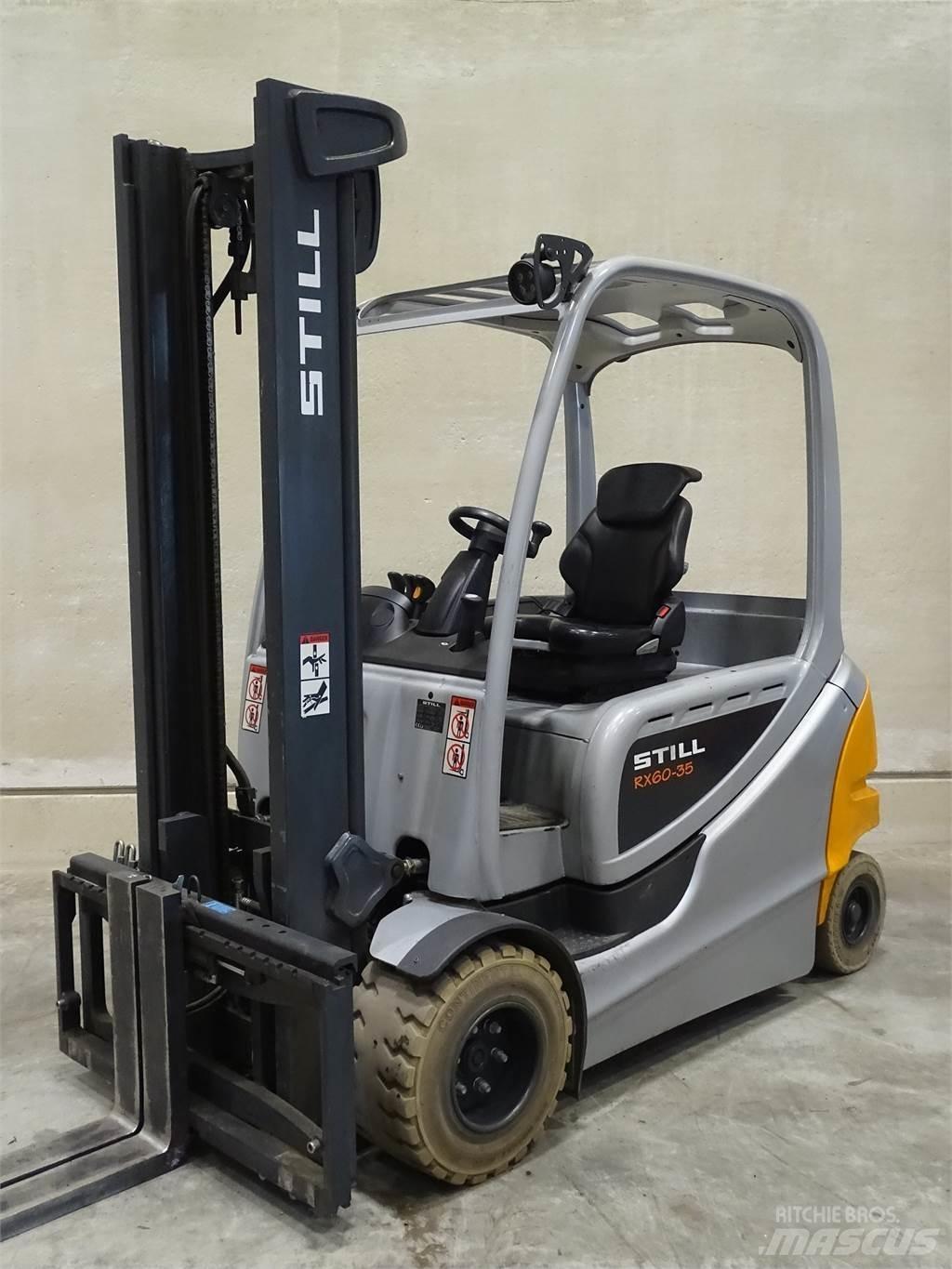 Still RX60-35 شاحنات ذات رافعات شوكية تعمل بالكهرباء