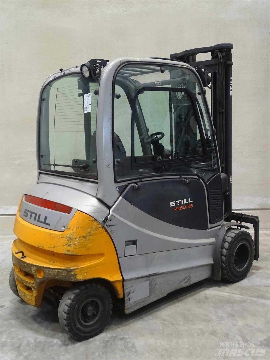 Still RX60-35 شاحنات ذات رافعات شوكية تعمل بالكهرباء