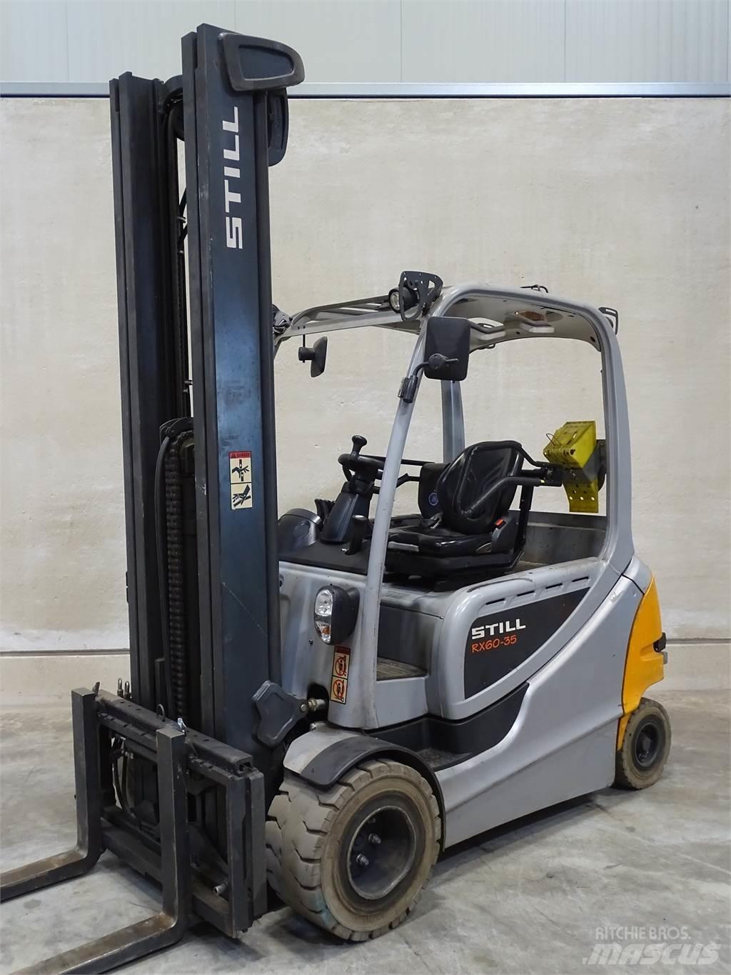 Still RX60-35 شاحنات ذات رافعات شوكية تعمل بالكهرباء