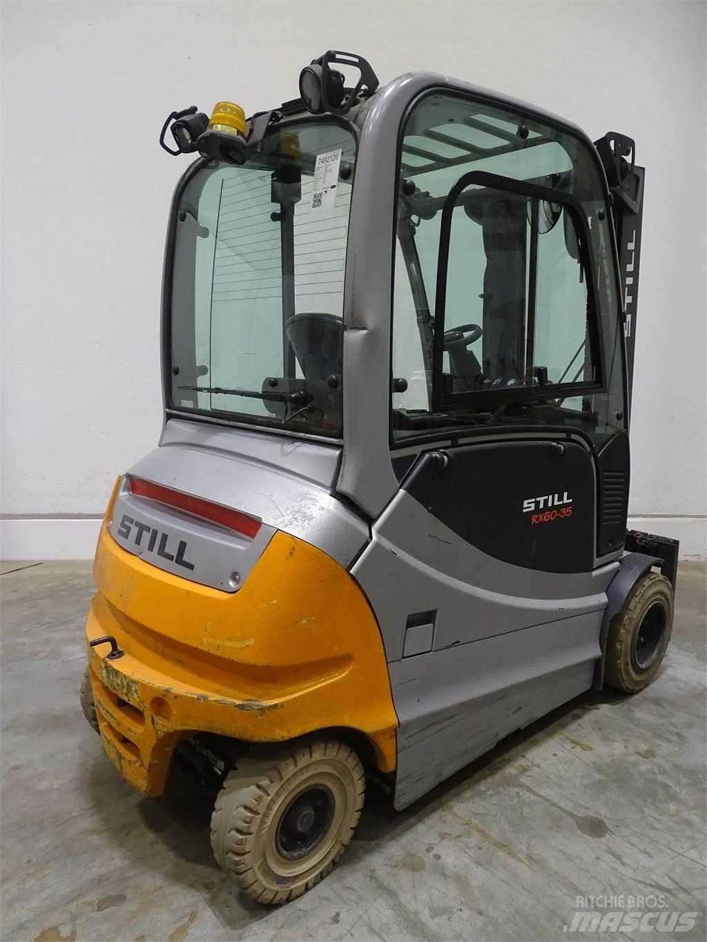 Still RX60-35 شاحنات ذات رافعات شوكية تعمل بالكهرباء