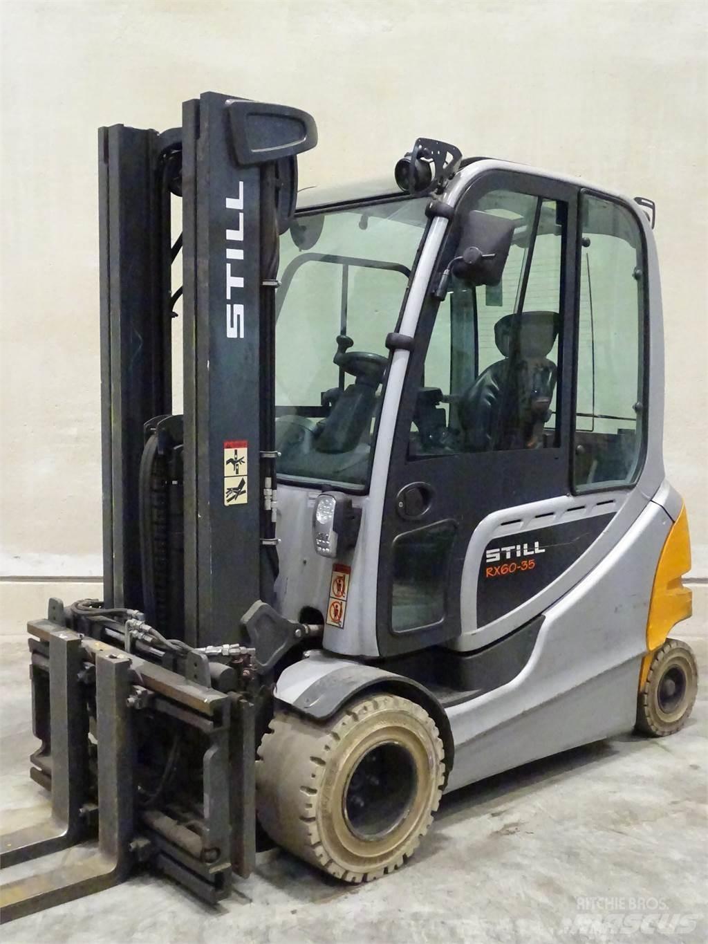Still RX60-35 شاحنات ذات رافعات شوكية تعمل بالكهرباء