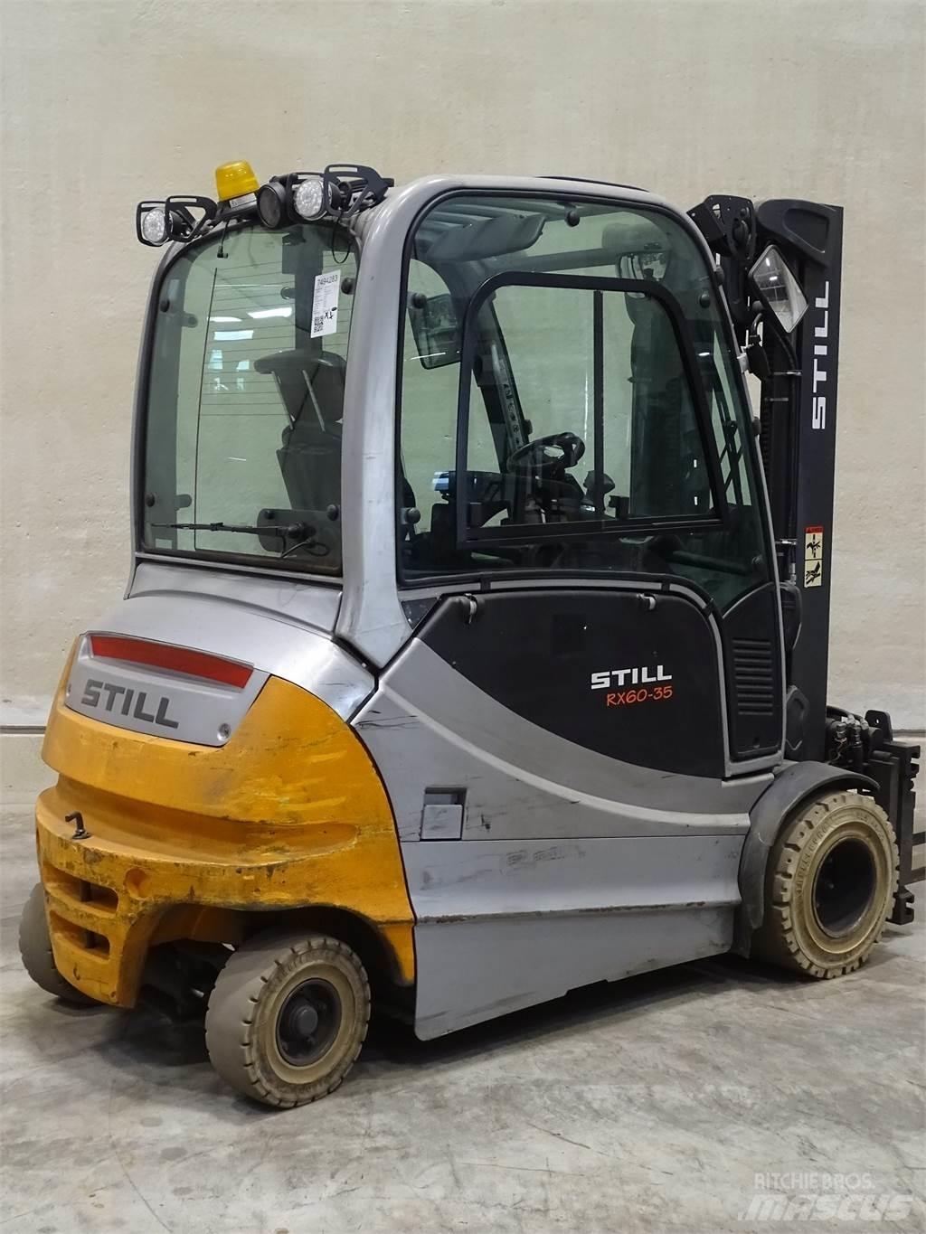 Still RX60-35 شاحنات ذات رافعات شوكية تعمل بالكهرباء