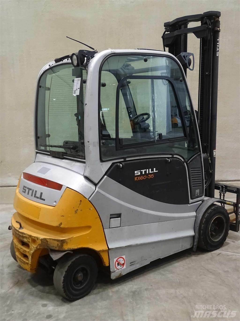 Still RX60-35 شاحنات ذات رافعات شوكية تعمل بالكهرباء