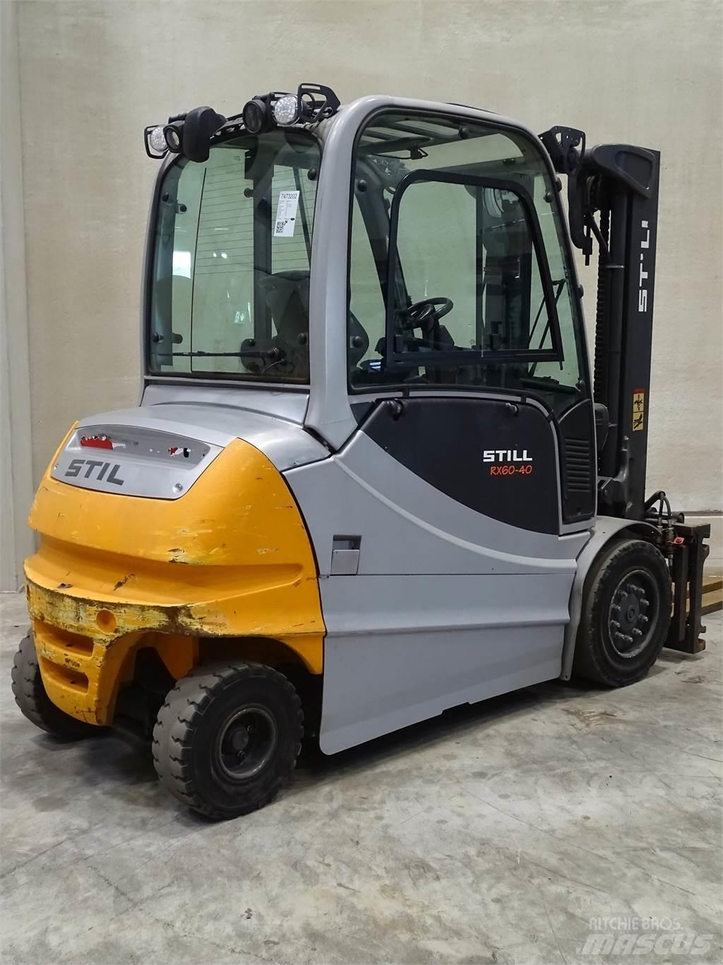 Still RX60-40 شاحنات ذات رافعات شوكية تعمل بالكهرباء