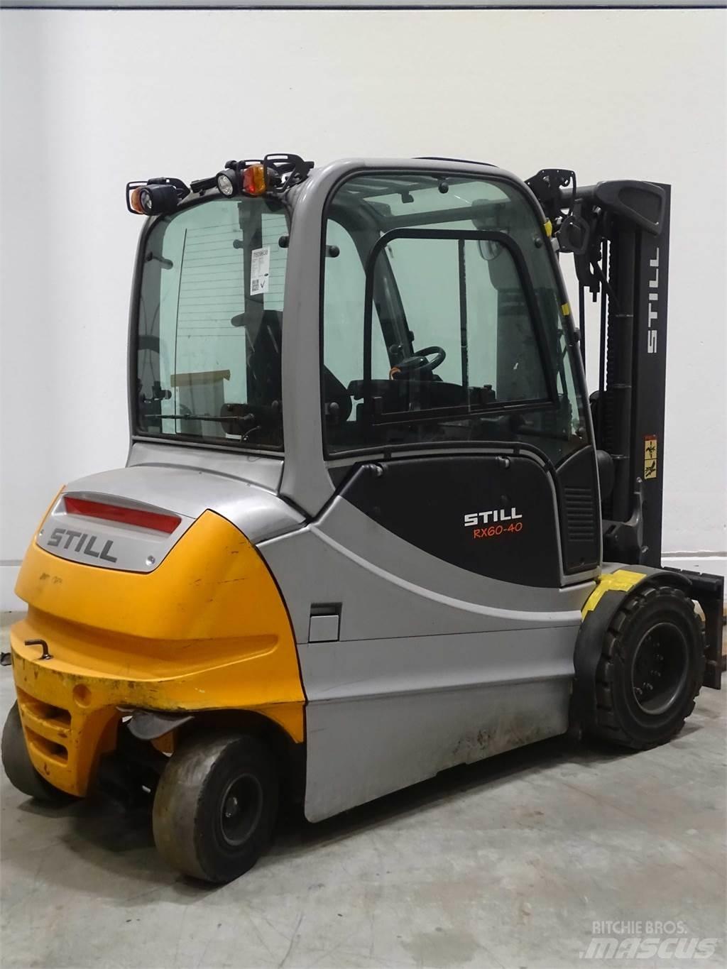 Still RX60-40 شاحنات ذات رافعات شوكية تعمل بالكهرباء