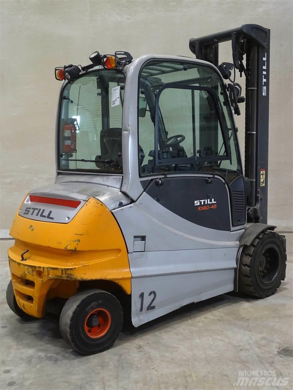 Still RX60-45 شاحنات ذات رافعات شوكية تعمل بالكهرباء