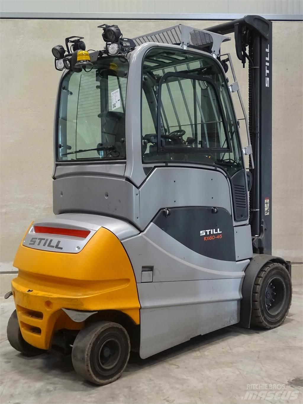 Still RX60-45 شاحنات ذات رافعات شوكية تعمل بالكهرباء