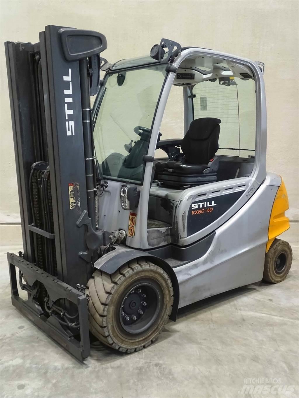 Still RX60-50 شاحنات ذات رافعات شوكية تعمل بالكهرباء