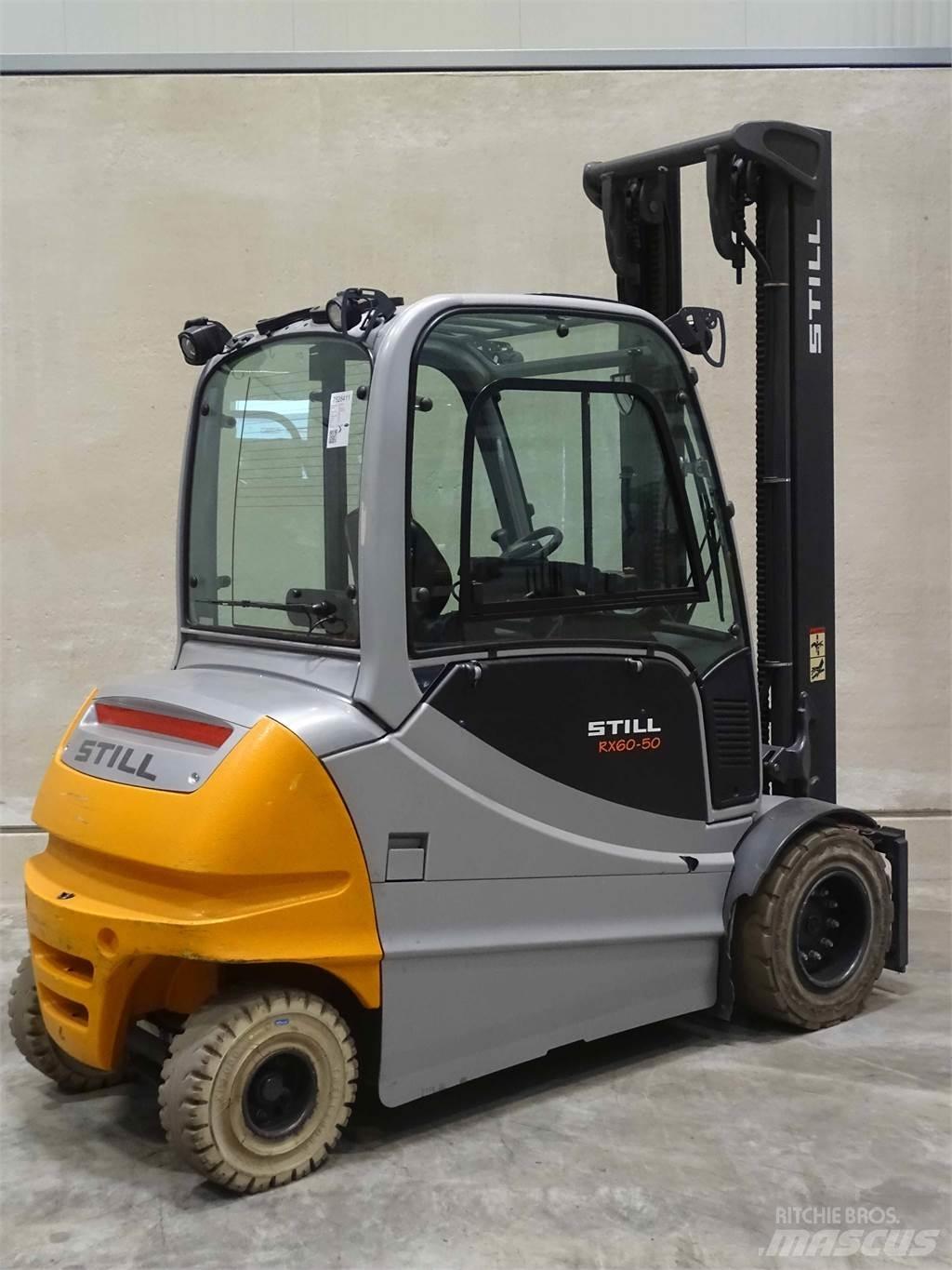 Still RX60-50 شاحنات ذات رافعات شوكية تعمل بالكهرباء