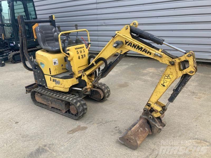 Yanmar SV08 حفارات صغيرة أقل من 7 طن (حفارات صغيرة)
