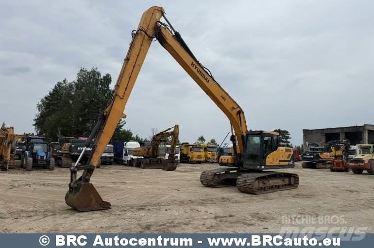 Hyundai HX220LR حفارات زحافة