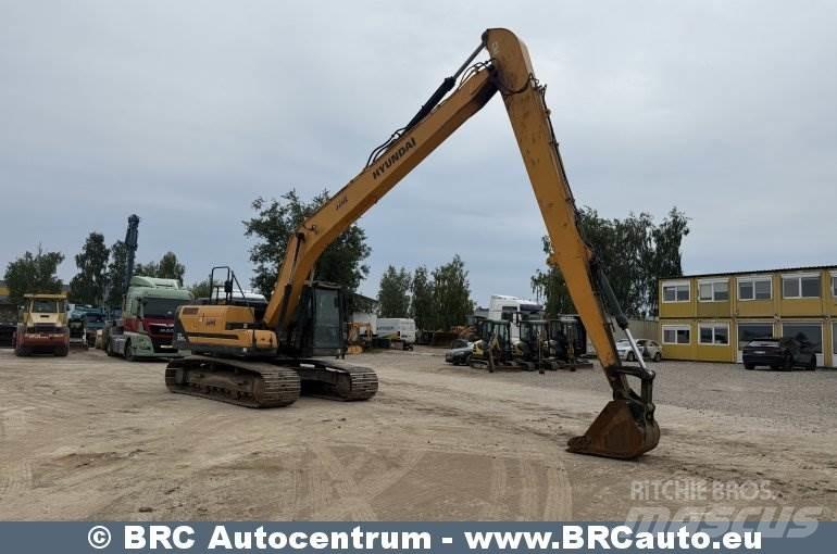 Hyundai HX220LR حفارات زحافة