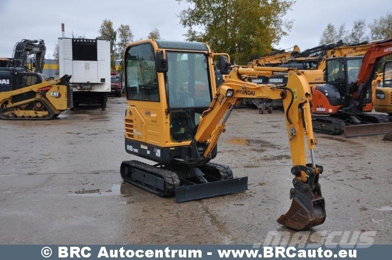 Hyundai R18-9AK حفارات صغيرة أقل من 7 طن (حفارات صغيرة)