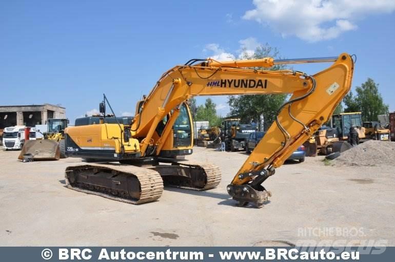 Hyundai R220LC-9A حفارات زحافة