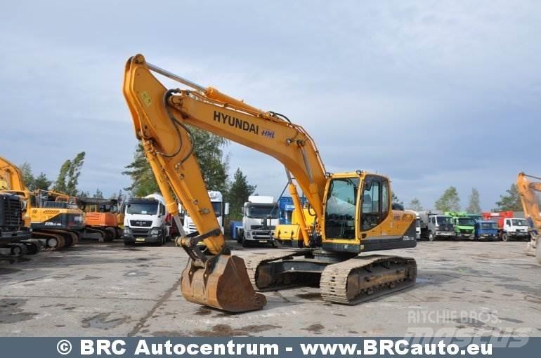 Hyundai R220LC-9S حفارات زحافة