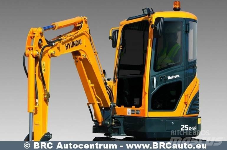 Hyundai R25Z-9AK حفارات صغيرة أقل من 7 طن (حفارات صغيرة)