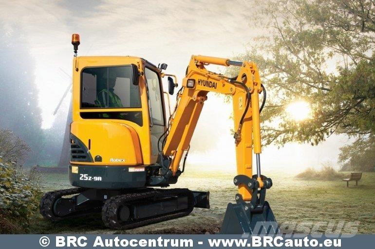 Hyundai R25Z-9AK حفارات صغيرة أقل من 7 طن (حفارات صغيرة)