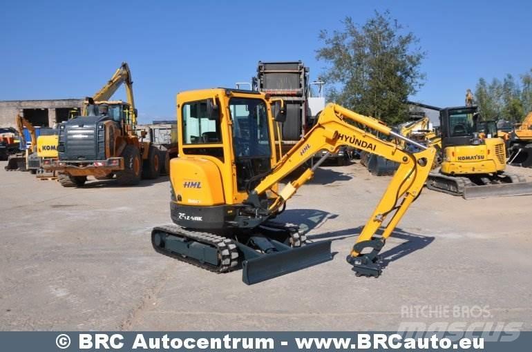 Hyundai R25Z-9AK حفارات صغيرة أقل من 7 طن (حفارات صغيرة)