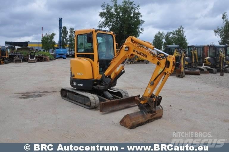 Hyundai R30Z-9AK حفارات صغيرة أقل من 7 طن (حفارات صغيرة)