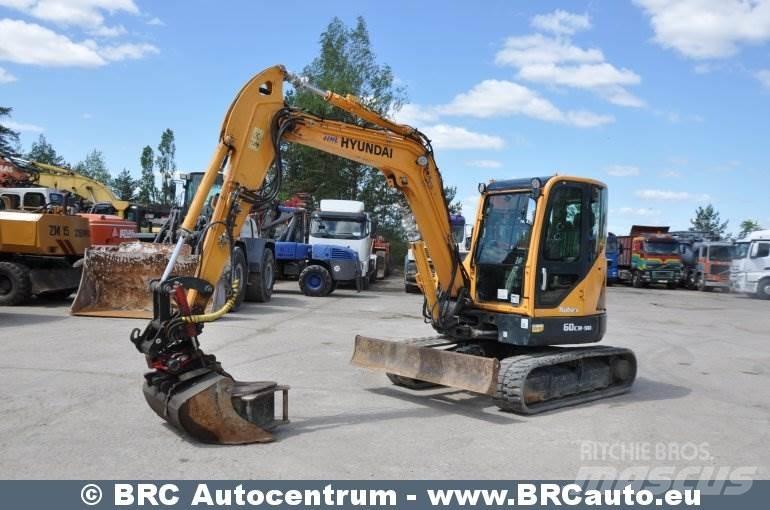 Hyundai R60CR-9A حفارات صغيرة أقل من 7 طن (حفارات صغيرة)