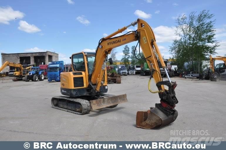Hyundai R60CR-9A حفارات صغيرة أقل من 7 طن (حفارات صغيرة)