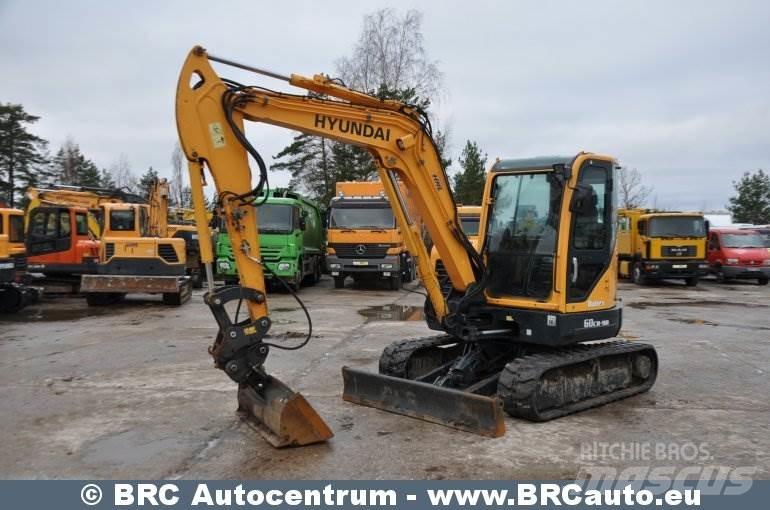 Hyundai R60CR-9A حفارات زحافة