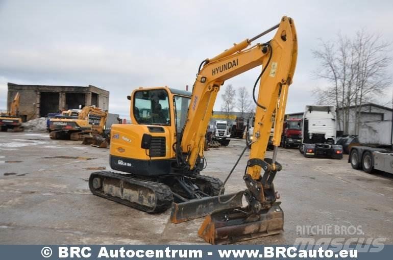Hyundai R60CR-9A حفارات زحافة