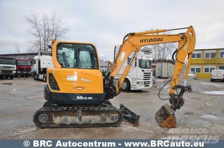 Hyundai R60CR-9A حفارات زحافة