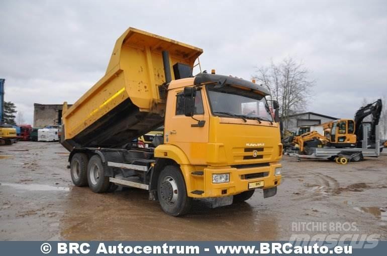 Kamaz 65115 شاحنات قلابة