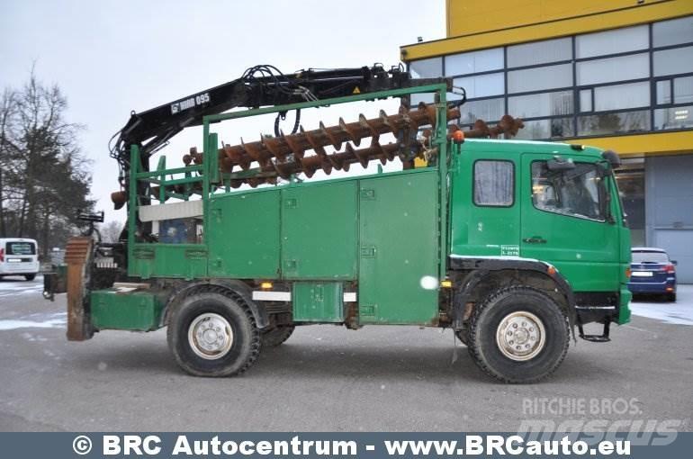 Mercedes-Benz Atego شاحنات الرافعات