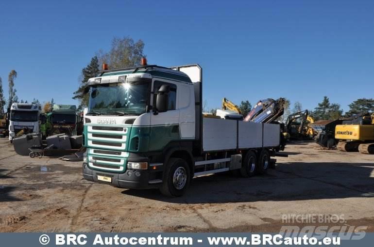 Scania R 480 شاحنات الرافعات
