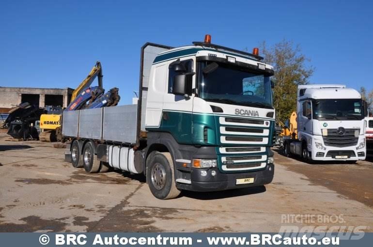 Scania R 480 شاحنات الرافعات