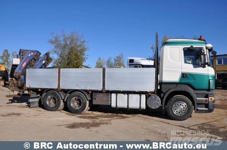 Scania R 480 شاحنات الرافعات