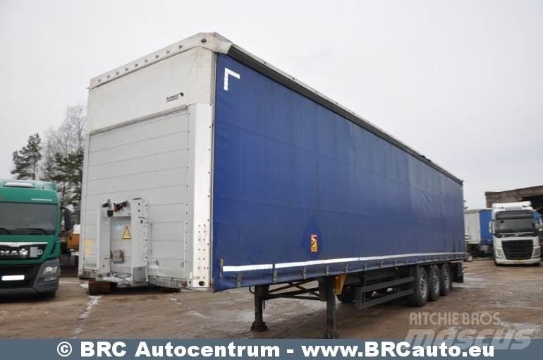 Schmitz SCS 24/L نصف مقطورات بباب جانبي