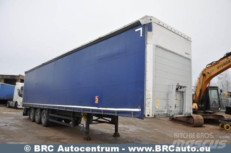 Schmitz SCS 24/L نصف مقطورات بباب جانبي