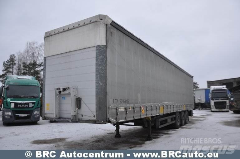 Schmitz SCS 24/L نصف مقطورات بباب جانبي