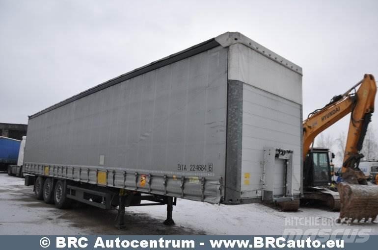 Schmitz SCS 24/L نصف مقطورات بباب جانبي