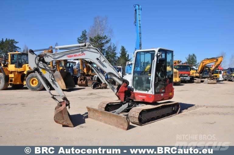 Takeuchi TB260 حفارات زحافة