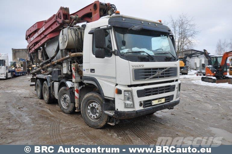 Volvo FM مضخات خرسانة