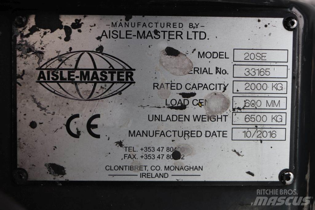 Aisle-Master 20SE شاحنات ذات رافعات شوكية تعمل بالكهرباء