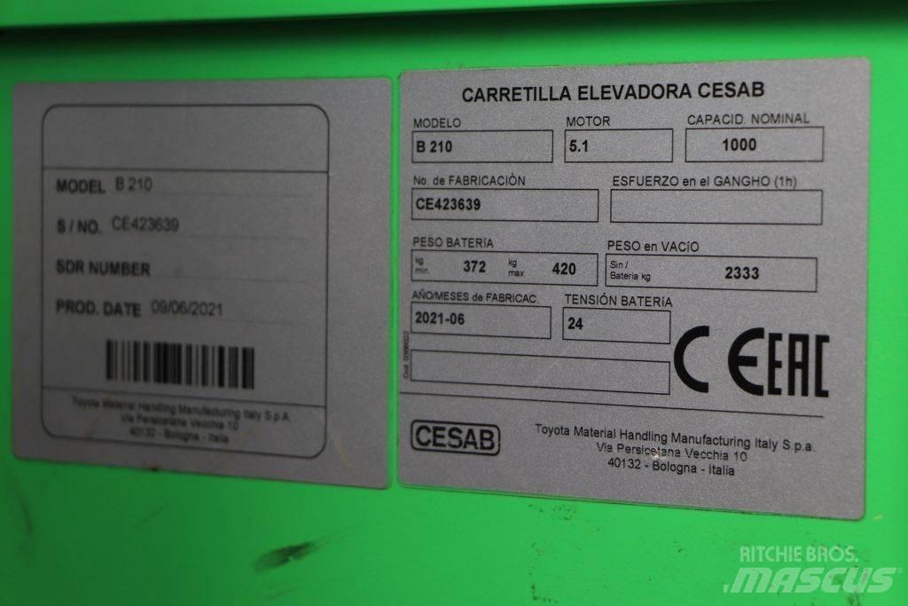 Cesab B 210 شاحنات ذات رافعات شوكية تعمل بالكهرباء