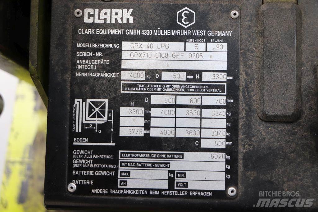 Clark GPX 40 شاحنات LPG